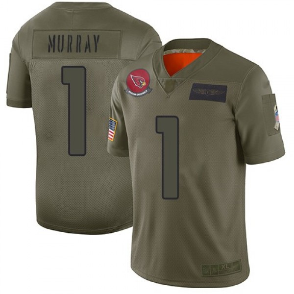 Nike Cardinals #1 Kyler Murray Camo Men's Stitched NFL Limited 2019 Salute To Service Jersey