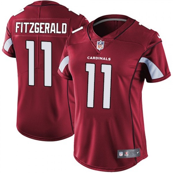 Women's Cardinals #11 Larry Fitzgerald Red Team Color Stitched NFL Vapor Untouchable Limited Jersey