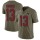 Nike Cardinals #13 Kurt Warner Olive Men's Stitched NFL Limited 2017 Salute to Service Jersey