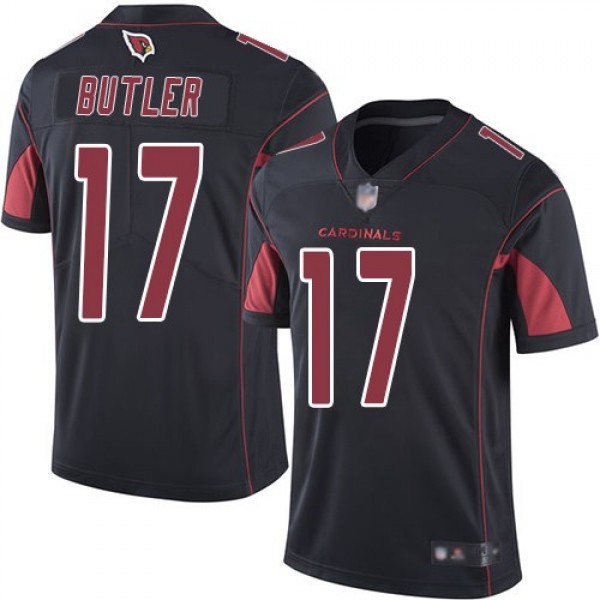 Nike Cardinals #17 Hakeem Butler Black Men's Stitched NFL Limited Rush Jersey
