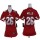 Women's Cardinals #26 Chris Wells Red Team Color Stitched NFL Elite Jersey