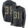 Nike Cardinals #31 David Johnson Anthracite Salute to Service Men's Stitched NFL Limited Therma Long Sleeve Jersey