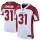 Nike Cardinals #31 David Johnson White Men's Stitched NFL Vapor Untouchable Limited Jersey