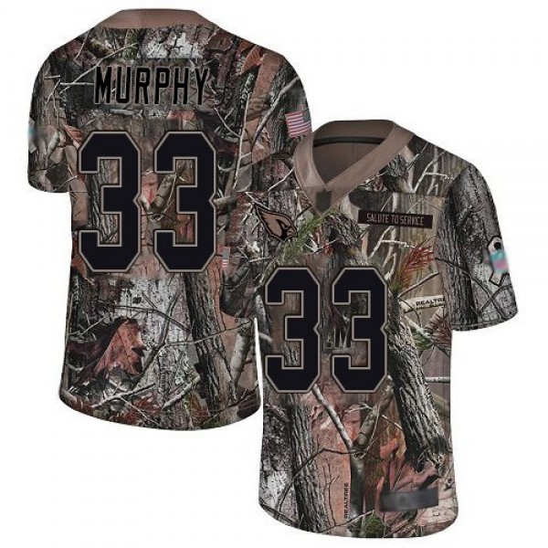 Nike Cardinals #33 Byron Murphy Camo Men's Stitched NFL Limited Rush Realtree Jersey
