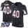 Nike Cardinals #40 Pat Tillman Black Alternate Men's Stitched NFL 100th Season Vapor Limited Jersey