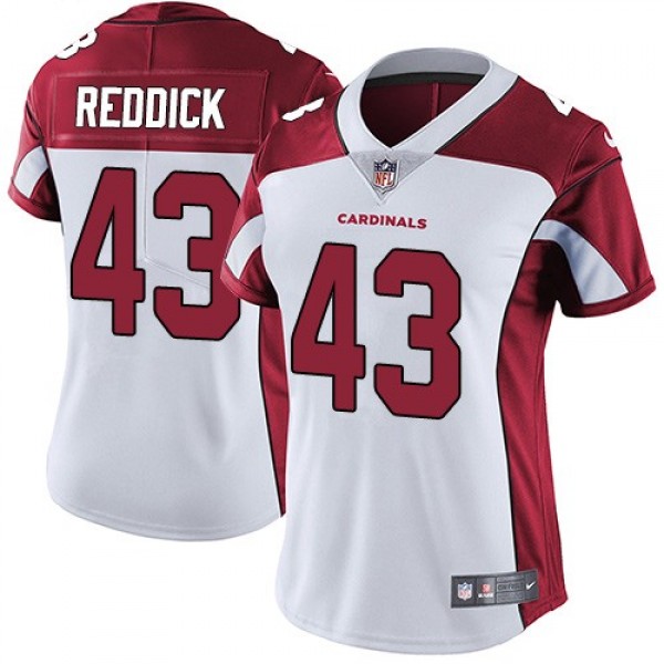 Women's Cardinals #43 Haason Reddick White Stitched NFL Vapor Untouchable Limited Jersey