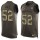 Nike Cardinals #52 Mason Cole Green Men's Stitched NFL Limited Salute To Service Tank Top Jersey