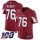 Nike Cardinals #76 Marcus Gilbert Red Team Color Men's Stitched NFL 100th Season Vapor Limited Jersey