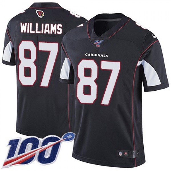 Nike Cardinals #87 Maxx Williams Black Alternate Men's Stitched NFL 100th Season Vapor Limited Jersey