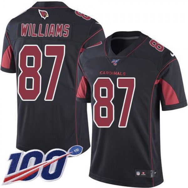 Nike Cardinals #87 Maxx Williams Black Men's Stitched NFL Limited Rush 100th Season Jersey