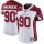 Women's Cardinals #90 Robert Nkemdiche White Stitched NFL Vapor Untouchable Limited Jersey