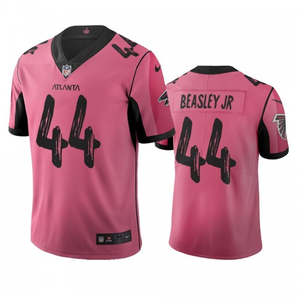 Atlanta Falcons #44 Vic Beasley Jr Pink Vapor Limited City Edition NFL Jersey