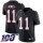 Nike Falcons #11 Julio Jones Black Alternate Men's Stitched NFL 100th Season Vapor Limited Jersey