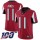 Nike Falcons #11 Julio Jones Red Team Color Men's Stitched NFL 100th Season Vapor Limited Jersey