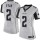 Women's Falcons #2 Matt Ryan Gray Stitched NFL Limited Gridiron Gray II Jersey