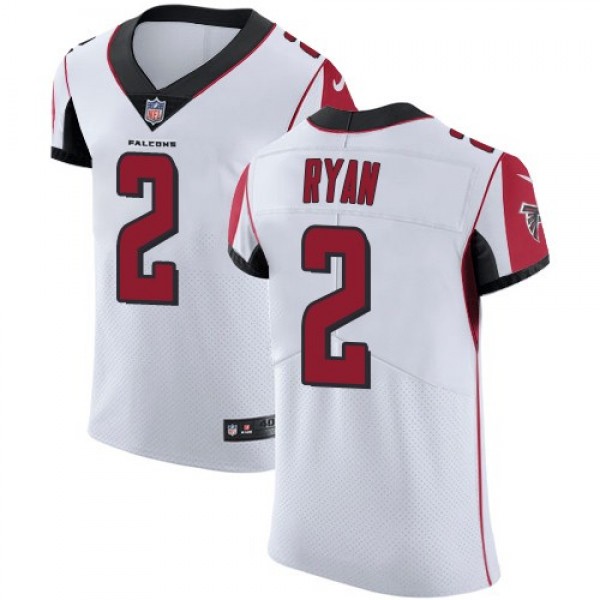 Nike Falcons #2 Matt Ryan White Men's Stitched NFL Vapor Untouchable Elite Jersey