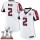 Women's Falcons #2 Matt Ryan White Super Bowl LI 51 Stitched NFL Limited Jersey