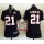 Women's Falcons #21 Deion Sanders Black Alternate Super Bowl LI 51 Stitched NFL Elite Jersey
