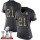 Women's Falcons #21 Desmond Trufant Black Super Bowl LI 51 Stitched NFL Limited 2016 Salute to Service Jersey