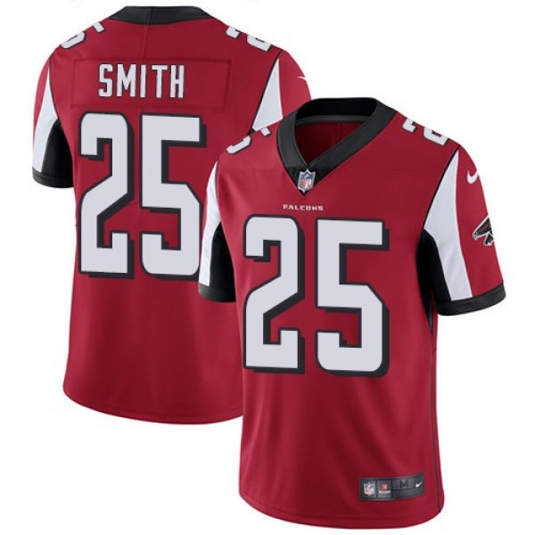 Nike Falcons #25 Ito Smith Red Team Color Men's Stitched NFL Vapor Untouchable Limited Jersey