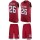 Nike Falcons #26 Isaiah Oliver Red Team Color Men's Stitched NFL Limited Tank Top Suit Jersey