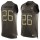 Nike Falcons #26 Tevin Coleman Green Men's Stitched NFL Limited Salute To Service Tank Top Jersey