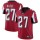 Nike Falcons #27 Damontae Kazee Red Team Color Men's Stitched NFL Vapor Untouchable Limited Jersey