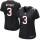Women's Falcons #3 Matt Bryant Black Alternate Stitched NFL Elite Jersey