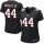 Women's Falcons #44 Vic Beasley Jr Black Alternate Stitched NFL Elite Jersey