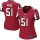 Women's Falcons #51 Alex Mack Red Team Color Stitched NFL Elite Jersey