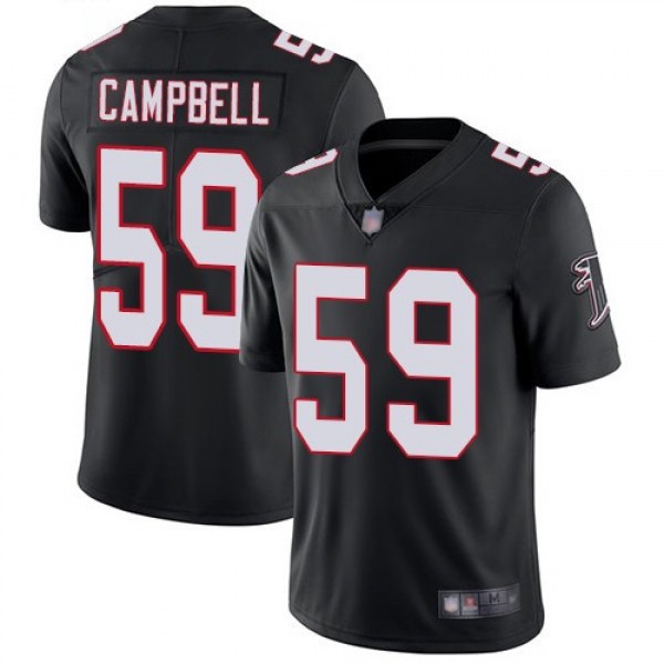 Nike Falcons #59 De'Vondre Campbell Black Alternate Men's Stitched NFL Vapor Untouchable Limited Jersey