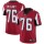 Nike Falcons #76 Kaleb McGary Red Team Color Men's Stitched NFL Vapor Untouchable Limited Jersey