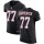 Nike Falcons #77 James Carpenter Black Alternate Men's Stitched NFL Vapor Untouchable Elite Jersey