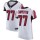 Nike Falcons #77 James Carpenter White Men's Stitched NFL Vapor Untouchable Elite Jersey