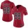 Women's Falcons #98 Takkarist McKinley Red Stitched NFL Limited Rush Jersey