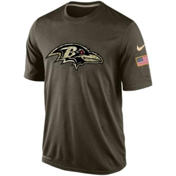 Men's Baltimore Ravens Salute To Service Nike Dri-FIT T-Shirt