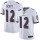Nike Ravens #12 Jaleel Scott White Men's Stitched NFL Vapor Untouchable Limited Jersey