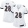 Women's Ravens #28 Terrance West White Stitched NFL New Elite Jersey