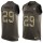 Nike Ravens #29 Earl Thomas III Green Men's Stitched NFL Limited Salute To Service Tank Top Jersey