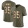 Nike Ravens #35 Gus Edwards Olive/Gold Men's Stitched NFL Limited 2017 Salute To Service Jersey