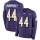 Nike Ravens #44 Marlon Humphrey Purple Team Color Men's Stitched NFL Limited Therma Long Sleeve Jersey