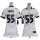 Women's Ravens #55 Terrell Suggs White Stitched NFL Elite Jersey