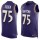 Nike Ravens #75 Jonathan Ogden Purple Team Color Men's Stitched NFL Limited Tank Top Jersey