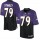 Nike Ravens #79 Ronnie Stanley Purple/Black Men's Stitched NFL Elite Fadeaway Fashion Jersey