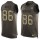 Nike Ravens #86 Nick Boyle Green Men's Stitched NFL Limited Salute To Service Tank Top Jersey