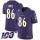 Nike Ravens #86 Nick Boyle Purple Team Color Men's Stitched NFL 100th Season Vapor Untouchable Limited Jersey