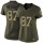 Women's Ravens #87 Maxx Williams Green Stitched NFL Limited Salute to Service Jersey