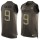 Nike Ravens #9 Justin Tucker Green Men's Stitched NFL Limited Salute To Service Tank Top Jersey