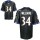 Ravens #34 Ricky Williams Black Stitched NFL Jersey