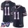 Nike Bills #11 Zay Jones Navy Men's Stitched NFL Limited Inverted Legend 100th Season Jersey
